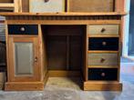 Houten Kaptafel/Bureau, Ophalen, Gebruikt, 100 tot 150 cm, Minder dan 100 cm