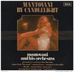 Mantovani By Candlelight LP - Decca, Ophalen of Verzenden, Gebruikt, 12 inch