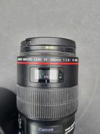 Canon Macro EF 100mm 2.8 L IS USM, Ophalen of Verzenden, Zo goed als nieuw, Macrolens, Zoom
