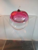Vintage Glazen Appel - Gesigneerd, Antiek en Kunst, Antiek | Glas en Kristal, Ophalen of Verzenden