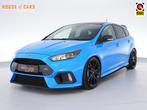 Ford Focus RS LSD 2.3 350pk |Milltek|schaalstoelen|Maxton|So, Gebruikt, 4 cilinders, Blauw, Leder en Stof
