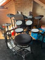 Roland TD-1DMK V-Drums (+ veel accessoires), Muziek en Instrumenten, Drumstellen en Slagwerk, Ophalen, Zo goed als nieuw, Roland
