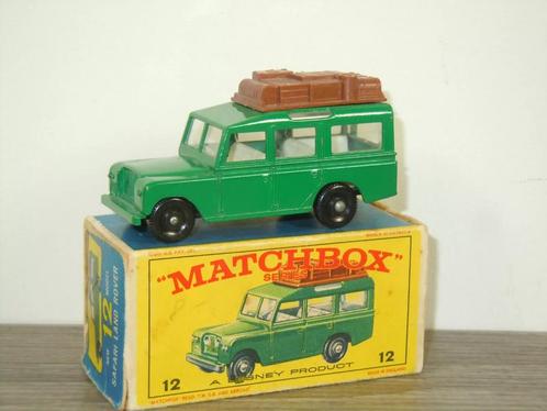 Land Rover Safari - Matchbox Lesney 12 England, Hobby en Vrije tijd, Modelauto's | 1:87, Zo goed als nieuw, Auto, Lesney, Verzenden