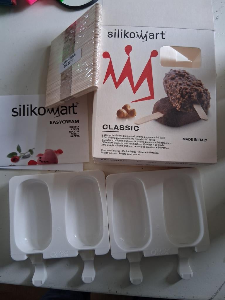 Silikomart IJsjes Maker Complete Set, Ophalen, Nieuw, Taarten of Cupcakes, Bakvorm