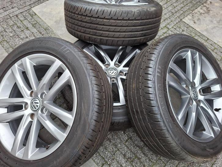 17inch SALVADOR 5x112 T roc  Passat B8  Skoda Karoq, Auto-onderdelen, Banden en Velgen, Banden en Velgen, Zomerbanden, 17 inch