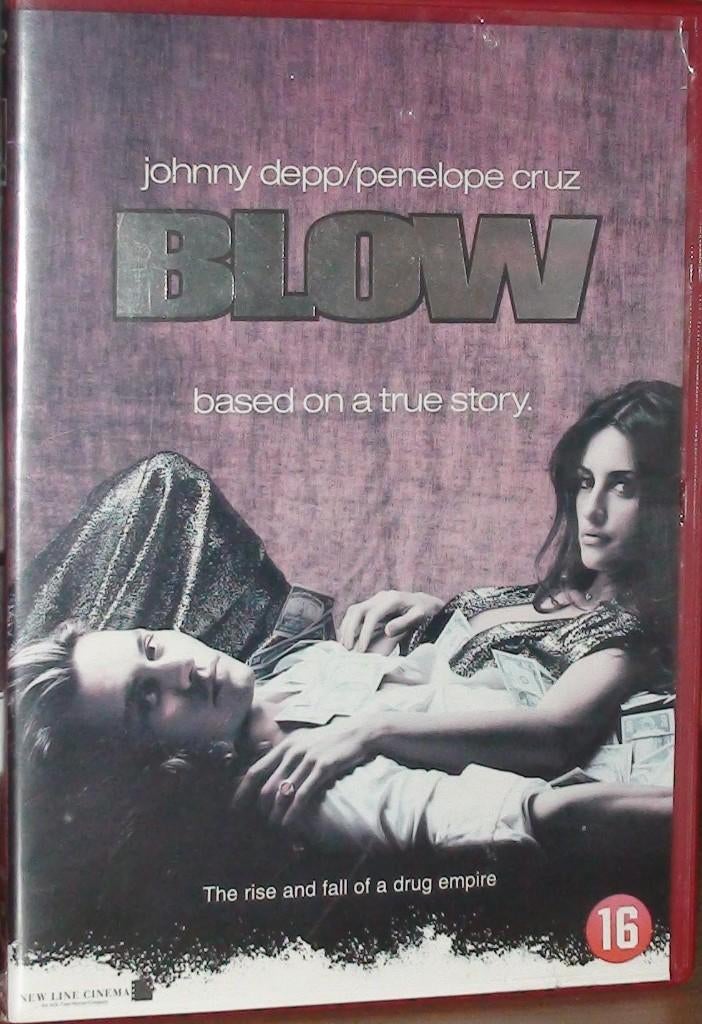 dvd blow, Ophalen of Verzenden, Zo goed als nieuw, Waargebeurd drama