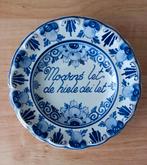 Delfs blauw wandbord, Antiek en Kunst, Ophalen