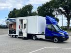 Iveco Daily 40C17 3.0 9300kg BTW VRIJ! Himatic BE-Trekker me, Auto's, Automaat, Euro 5, Gebruikt, Zwart