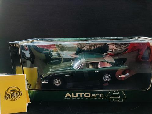 1:18 Aston Martin DB5 groen van AUTOart sale, Hobby en Vrije tijd, Modelauto's | 1:18, Nieuw, Auto, Autoart, Ophalen of Verzenden