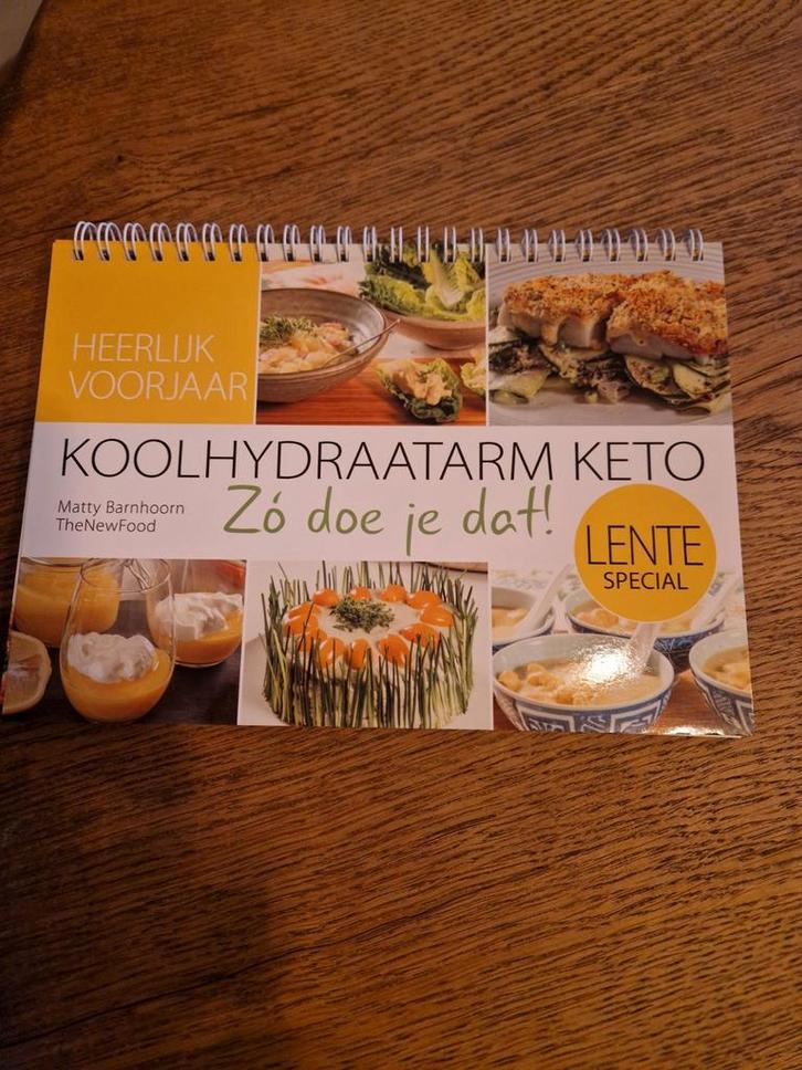 Koolhydraatarm & Keto Dieet Boek - The New Food, Boeken, Kookboeken, Nieuw, Voorgerechten en Soepen, Hoofdgerechten, Tapas, Hapjes en Dim Sum