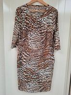 Mooi travelstof jurkje Anna van Toor maat 40, Kleding | Dames, Maat 38/40 (M), Anna van Toor, Beige, Ophalen of Verzenden