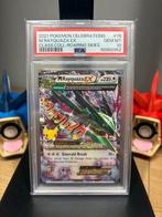 M Rayquaza EX - Celebrations PSA 10, Hobby en Vrije tijd, Ophalen of Verzenden, Zo goed als nieuw, Losse kaart, Foil