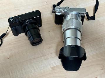 Nikon 1 J5 met 10-100 All-in Vakantie en Vlog camera  beschikbaar voor biedingen