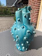 Luimes & Luimes CARAPA 6-1 BLUE vaas, 30cm/1300gram, Blauw, Aardewerk of Porselein, Nieuw, Ophalen of Verzenden