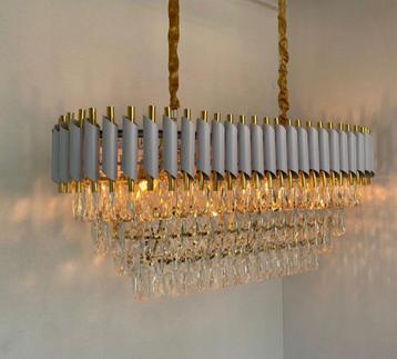 Ovaal hanglamp pearl chandelier nieuw 5 kleur lampen beschikbaar voor biedingen