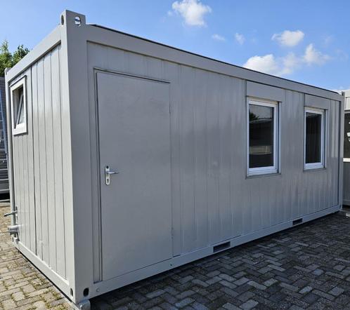 Kantoorunit, bouwkeet, schaftkeet, woonunit. 6 x 2,40, Doe-het-zelf en Verbouw, Bouwketen en Schaftketen, Gebruikt, Ophalen