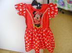 minnie mouse jurkje met minnie mouse en pofmouwtjes 116/122, Ophalen of Verzenden, Zo goed als nieuw, 110 t/m 116, Meisje