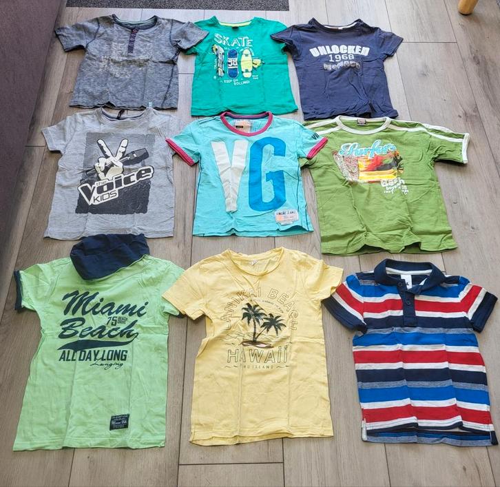 Groot pakket mooie jongenskleding maat 116, Kinderen en Baby's, Kinderkleding | Kinder-kledingpakketten, Zo goed als nieuw, Maat 116