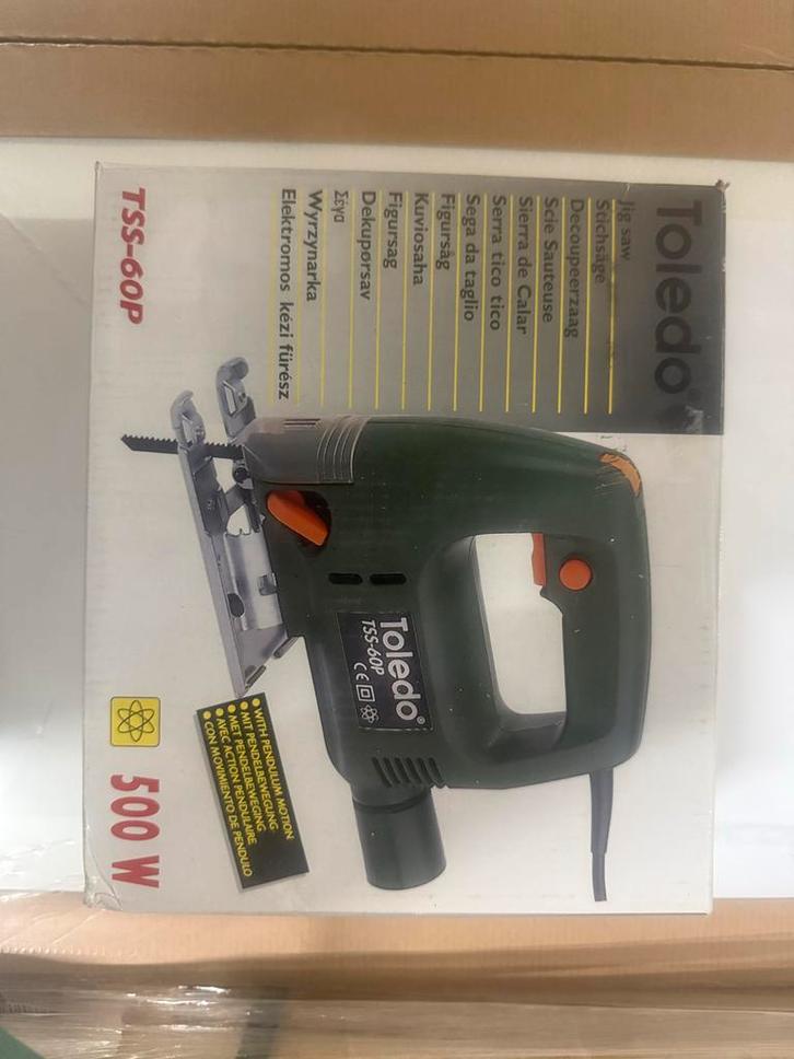 Toledo Decoupeerzaag TSS-60P - 500W, Doe-het-zelf en Verbouw, Gereedschap | Zaagmachines, Gebruikt, Decoupeerzaag, Minder dan 600 watt