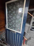 MERBAU HARDHOUTEN VOORDEUR...93x2.11, Doe-het-zelf en Verbouw, Deuren en Horren, Ophalen, Gebruikt, 80 tot 100 cm, Buitendeur