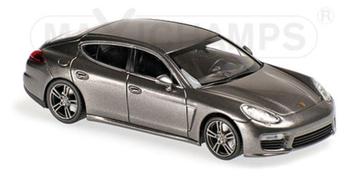 Porsche Panamera Turbo S 2013 Grijs Metallic Maxichamps 1:43 beschikbaar voor biedingen