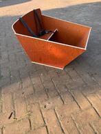 Bak voor de bakfiets, op elke maat gemaakt van betonplex, Ophalen, 4 kinderen of meer, Huif, Nieuw