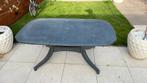 Tuintafel antraciet 160x90 GRATIS ZSM, Ophalen, Gebruikt, Rechthoekig, Kunststof