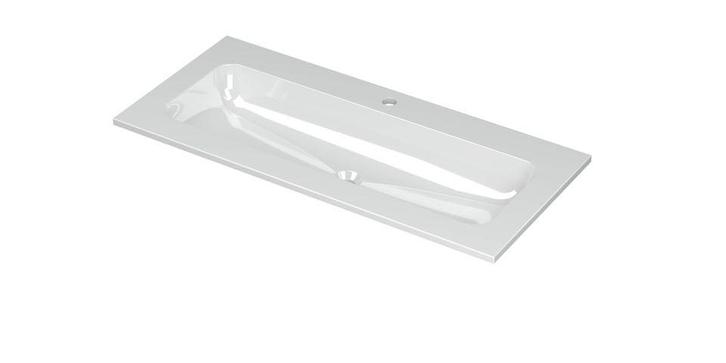 Nieuwe wasbak voor 1 kraan, Huis en Inrichting, Badkamer | Badkamermeubels, Nieuw, Wasbak of Wastafel, Minder dan 100 cm, 50 tot 100 cm