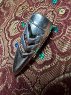 Vintage Punk adelaars klauw cq klauwring., Sieraden, Tassen en Uiterlijk, Broches, Ophalen of Verzenden, Zilver, Zilver