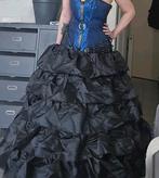mooie hoepelrok laagjes s tm l, Kleding | Dames, Gelegenheidskleding, Maat 38/40 (M), Overige typen, Zwart, Nieuw