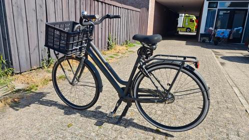 BSP Metropolis fiets – met krat, 3 versnellingen, 2 sloten, Fietsen en Brommers, Fietsen | Dames | Damesfietsen, Gebruikt, Overige merken