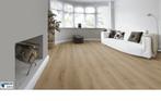 Pvc click Bruges Eik 6mm dik met integreerde ondervloer, 75 m² of meer, Nieuw, Ophalen of Verzenden, Pvc click light natuur eik met integreerde ondervloer