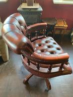 winchester captain chair, Ophalen, Gebruikt, Bruin, Bureaustoel