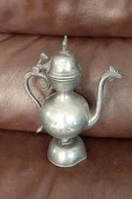 Antieke Tinnen Theepot, Ophalen of Verzenden