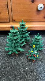 Playmobil dennenbomen, 4 stuks, Kinderen en Baby's, Speelgoed | Playmobil, Ophalen of Verzenden, Gebruikt, Los playmobil