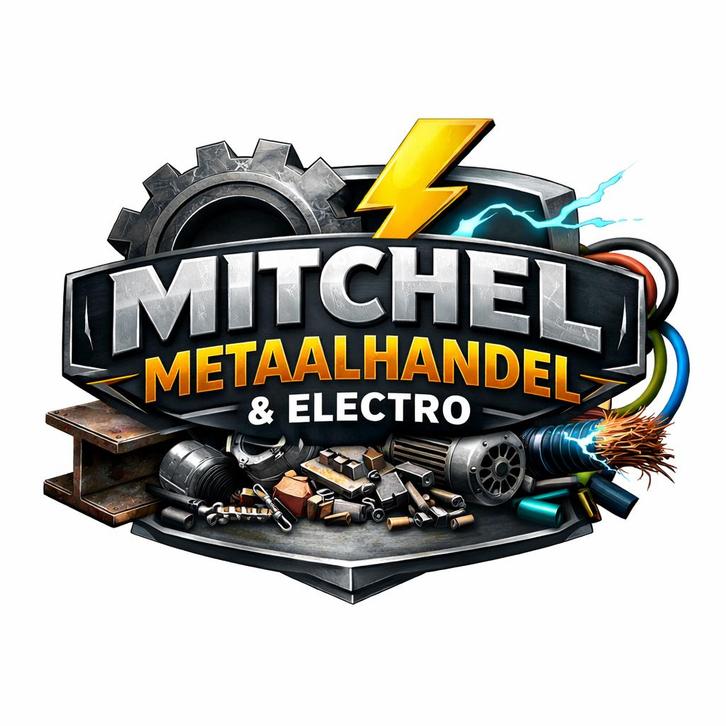 Mitchell Metaalhandel & Electro Logo, Auto-onderdelen, Uitlaatsystemen, Ophalen of Verzenden