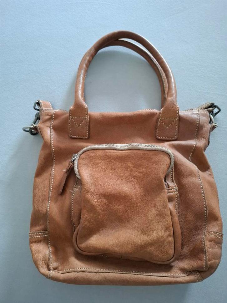 Cowboybag, Sieraden, Tassen en Uiterlijk, Tassen | Damestassen, Zo goed als nieuw, Schoudertasje, Bruin, Ophalen of Verzenden