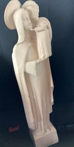 Maria met haar zoon … antiek mooi beeld deposé..52 cm hoog, Antiek en Kunst, Antiek | Religie, Ophalen of Verzenden