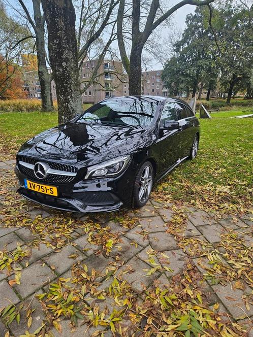 Mercedes-Benz CLA 180 122pk 7G-DCT 2019 Zwart, Auto's, Mercedes-Benz, Particulier, CLA, Benzine, Stationwagon, Automaat, Origineel Nederlands