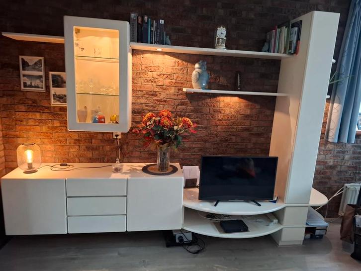 Dressoir wandmeubel wit, Huis en Inrichting, Complete inboedels, Ophalen