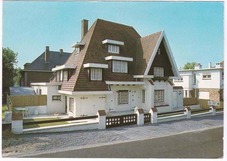 De Haan (Belgie) Villa Casa Bianca., Verzamelen, Ansichtkaarten | België, Ongelopen, Oost-Vlaanderen, 1960 tot 1980, Verzenden