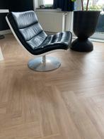 Artifort design stoel f506, Huis en Inrichting, Fauteuils, Leer, Zo goed als nieuw, Ophalen