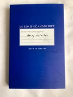 HENNY VRIENTEN - DE EEN IS DE ANDER NIET (1e druk), Ophalen of Verzenden, Nieuw, Artiest