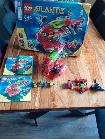 LEGO Atlantis 8075 - Diepzee Reddingsbasis beschikbaar voor biedingen