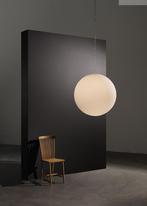 Design House Stockholm - Luna XL hanglamp wit Ø60, Huis en Inrichting, Lampen | Vloerlampen, Ophalen, Nieuw, Glas, Minder dan 100 cm