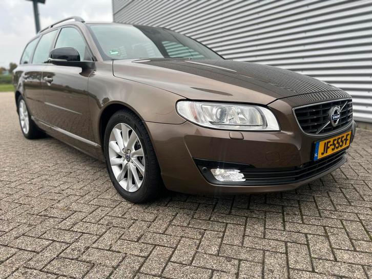 Volvo V70 D4 181pk Start/stop Geartronic 2015 Bruin, Auto's, Volvo, Particulier, V70, ABS, Airbags, Airconditioning, Bluetooth