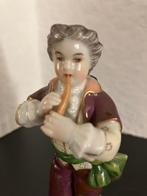 Porseleinen fluitspeler 19e eeuw, Antiek en Kunst, Antiek | Porselein, Ophalen