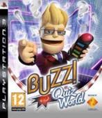 PS3 | Buzz! Quiz World, Spelcomputers en Games, Games | Sony PlayStation 3, Puzzel en Educatief, Gebruikt, Ophalen of Verzenden