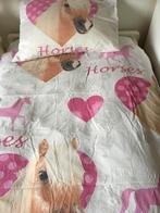 Laat je dromen galopperen! Complete set: hoes & sloop Horse, Ophalen of Verzenden, Gebruikt, Overige soorten