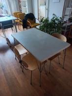 Rietveld Gispen Eettafel met 3 Stoelen - Opknapper, Ophalen